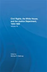 Book cover of Justice Department Civil Rights Policies Prior to 1960 by Michal R. Belknap