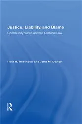 Book cover of Justice, Liability, And Blame by Unknown