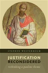Book cover of Justification Reconsidered by Stephen Westerholm