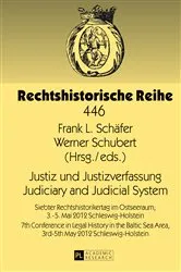 Book cover of Justiz und Justizverfassung- Judiciary and Judicial System by Unknown
