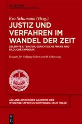 Book cover of Justiz und Verfahren im Wandel der Zeit by Eva Schumann