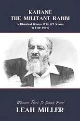 Book cover of Kahane - The Militant Rabbi by Leah Miller