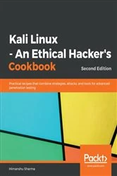 Book cover of Kali Linux - An Ethical Hacker's Cookbook (2nd ed.) by Himanshu Sharma