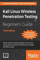 Book cover of Kali Linux Wireless Penetration Testing Beginner's Guide (3rd ed.) by Cameron Buchanan