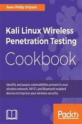 Book cover of Kali Linux Wireless Penetration Testing Cookbook by Sean-Philip Oriyano
