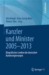 Book cover of Kanzler und Minister 2005 - 2013 by Udo Kempf