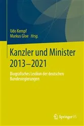 Book cover of Kanzler und Minister 2013 - 2021 by Udo Kempf