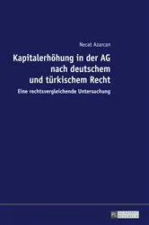 Book cover of Kapitalerhoehung in der AG nach deutschem und tuerkischem Recht by Unknown