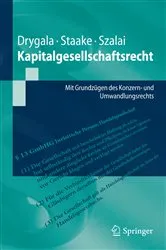 Book cover of Kapitalgesellschaftsrecht by Tim Drygala
