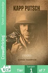 Book cover of Kapp Putsch (1920) by Sophia Thompson