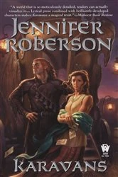 Book cover of Karavans by Jennifer Roberson