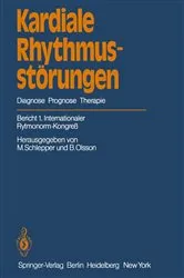 Book cover of Kardiale RhythmusstÃ¶rungen by M. Schlepper
