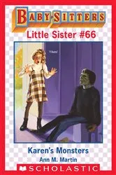 Book cover of Karen's Monsters (Baby-Sitters Little Sister #66) by Ann M. Martin