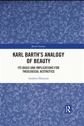Book cover of Karl Barth's Analogy of Beauty by Andrew Dunstan
