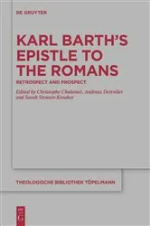 Book cover of Karl Barth’s Epistle to the Romans by Christophe Chalamet