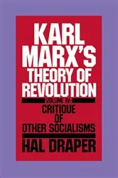 Book cover of Karl Marx’s Theory of Revolution Vol IV by Hal Draper