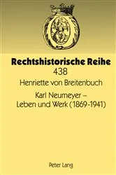 Book cover of Karl Neumeyer – Leben und Werk (1869-1941) by Hermann Nehlsen