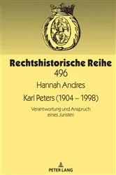 Book cover of Karl Peters (1904 – 1998) by Stefan Chr. Saar