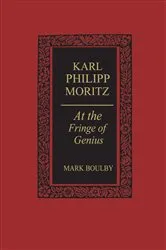 Book cover of Karl Philipp Moritz by Mark Boulby