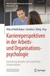 Book cover of Karriereperspektiven in der Arbeits- und Organisationspsychologie by Nida ul Habib Bajwa