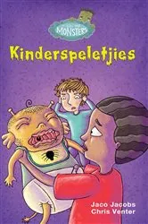 Book cover of Kas Vol Monsters 6: Kinderspeletjies by Jaco Jacobs