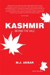 Book cover of Kashmir: Behind the Vale by MJ Akbar