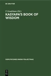 Book cover of Kasyapa’s Book of Wisdom by T. Goudriaan