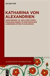 Book cover of Katharina von Alexandrien by Tanguy Donnet