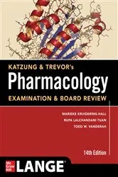 Book cover of Katzung & Trevor's Pharmacology Examination & Board Review, Fourteenth Edition (14th ed.) by Marieke Kruidering-Hall