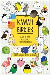 Book cover of Kawaii Birdies by Jen Budrock