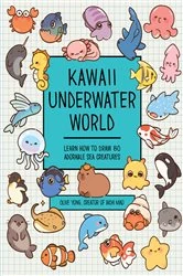 Book cover of Kawaii Underwater World by Olive Yong