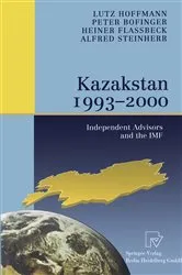 Book cover of Kazakstan 1993 – 2000 by Lutz Hoffmann