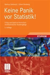 Book cover of Keine Panik vor Statistik! (3rd ed.) by Markus Oestreich