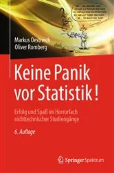 Book cover of Keine Panik vor Statistik! (6th ed.) by Markus Oestreich