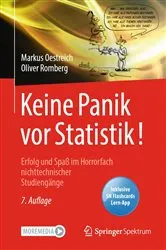 Book cover of Keine Panik vor Statistik! (7th ed.) by Markus Oestreich