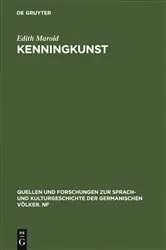 Book cover of Kenningkunst by Edith Marold