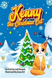 Book cover of Kenny the Christmas Cat by Jodi Hooper