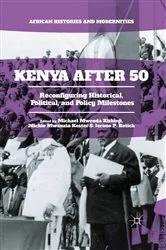 Book cover of Kenya After 50 by Michael Mwenda Kithinji