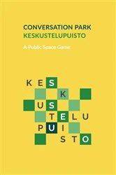Book cover of Keskustelupuisto - Conversation Park by Oliver Kalleinen