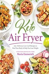 Book cover of Keto Air Fryer by Maria Emmerich