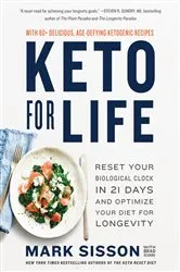 Book cover of Keto for Life by Mellissa Sevigny