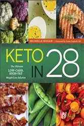 Book cover of Keto in 28 by Michelle Hogan