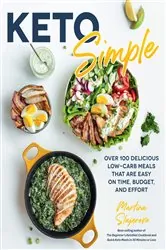 Book cover of Keto Simple by Martina Slajerova
