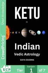 Book cover of Ketu in Indian Vedic Astrology by Daya Sharma