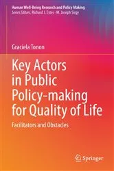 Book cover of Key Actors in Public Policy-making for Quality of Life by Graciela Tonon