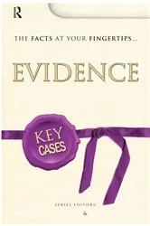Book cover of Key Cases: Evidence by Unknown