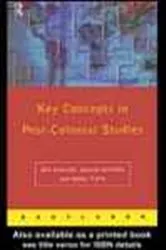 Book cover of Key Concepts in Post-Colonial Studies by Bill Ashcroft