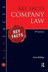 Book cover of Key Facts Company Law (4th ed.) by Ann Ridley