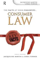 Book cover of Key Facts: Consumer Law by Jacqueline Martin
