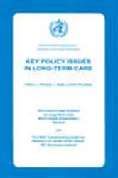 Book cover of Key Policy Issues in Long Term Care by J Brodsky